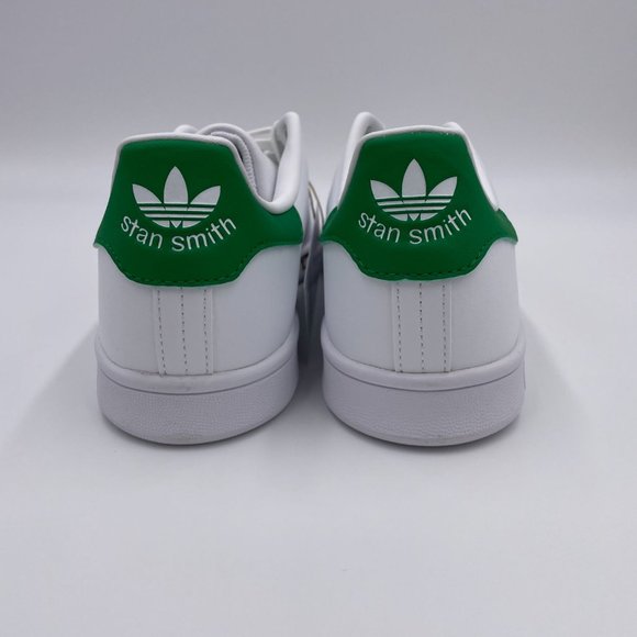 adidas Stan Smith White / Green Womens Shoes - Picture 4 of 8